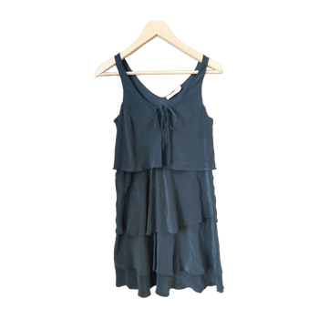 100%silk dress