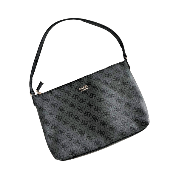 Gray Guess shoulder bag