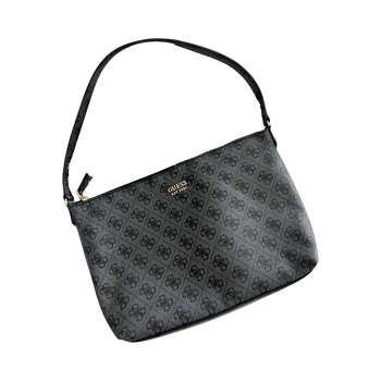 Gray Guess shoulder bag