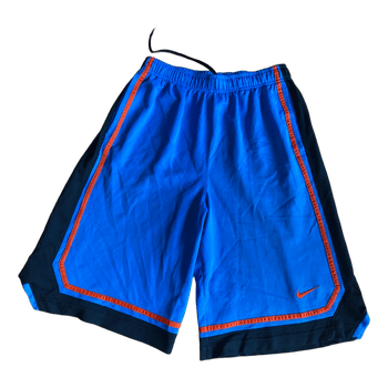 Nike blue basketball shorts