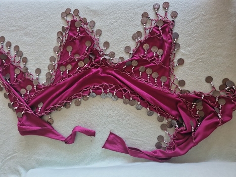 Belly dancer coin belt