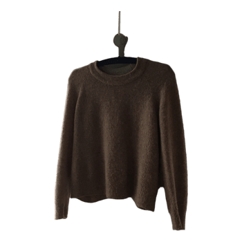 Beige neuletakki