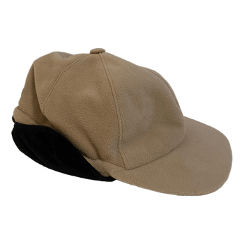Fredrikson Windstopper Fleece Hat with Ear Flaps Size 58 Beige Black Outdoor Winter Cap