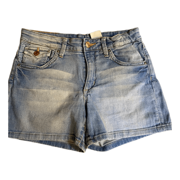 H&M lyseblå denimshorts