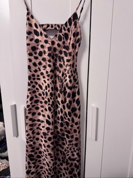 Leopardenmuster Kleid Zara