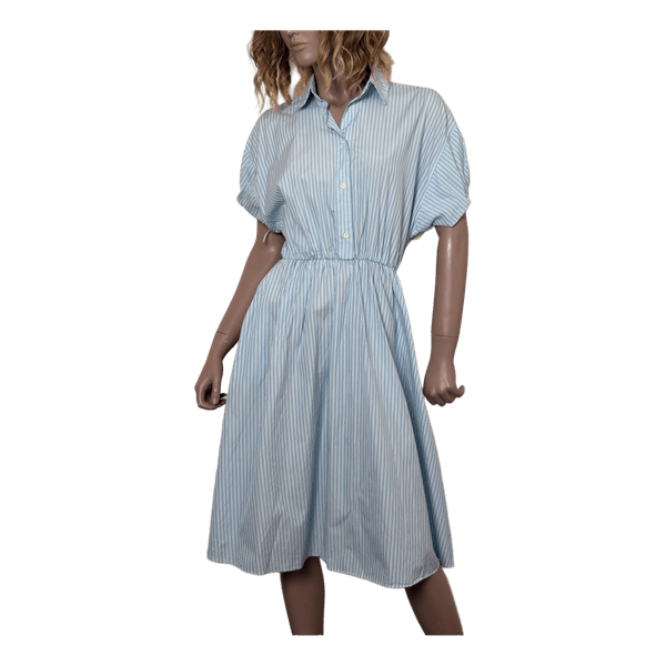 Maje striped cotton shirt dress