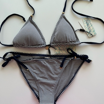 Panos Emporio raidallinen bikini 