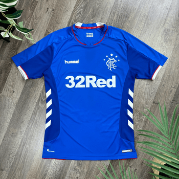 Hummel Glasgow Rangers 2018/19 Home Football Jersey