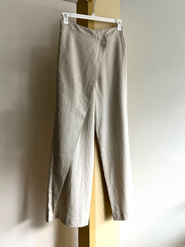 Zara linen mix trousers