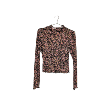 Kukallinen läpikuultava paita