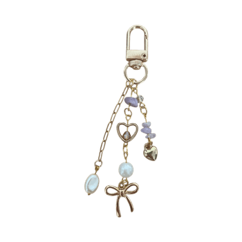 Bag charm ametisti