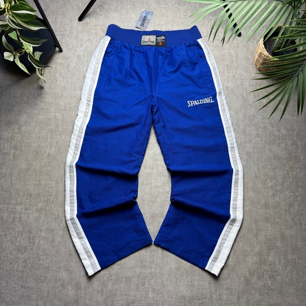 Spalding Blue Track Pants