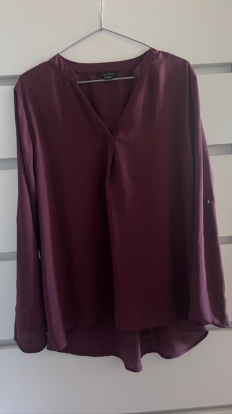 Amisu burgundy blouse