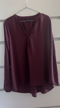 Amisu burgundy blouse