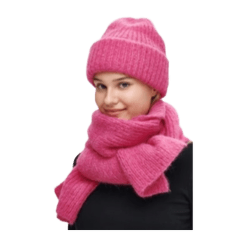 Nanso Usva kaulahuivi pinkki 