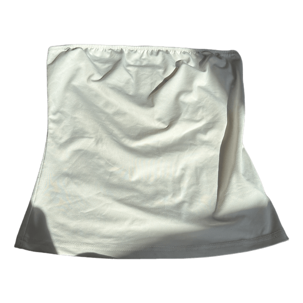 Hvid tubetop