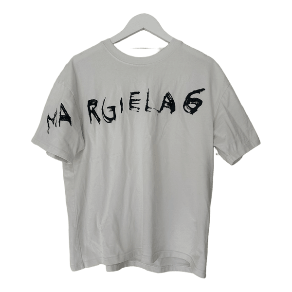 Valkoinen Maison Margiela t-paita