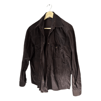 Brown corduroy shirt