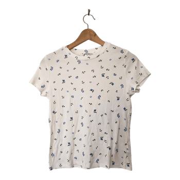 Monkl white floral t-shirt