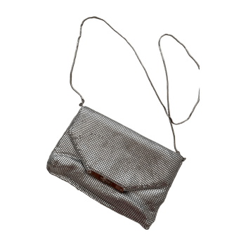 Silver Clutch Bag