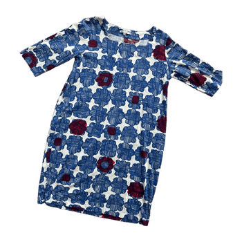 Sininen Marimekko kukkamekko xs 