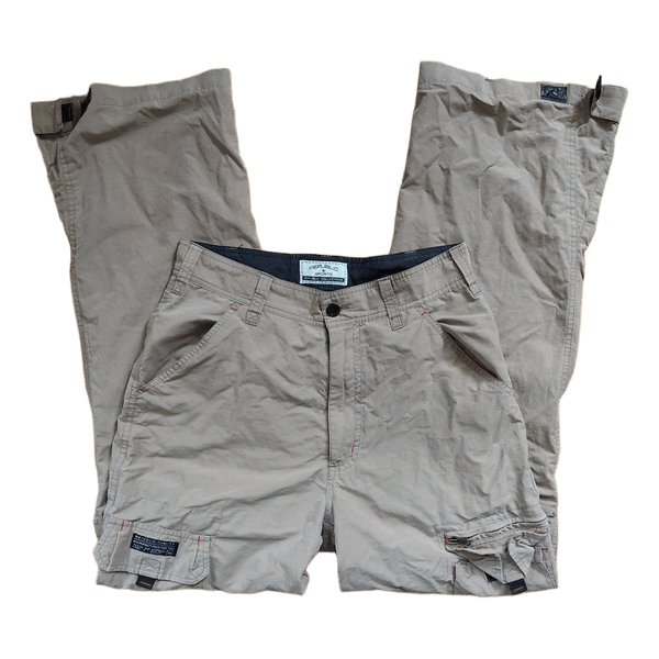 Beige cargo trousers