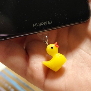 Ankka charmi ja suojaplugi latausporttiin // 3 porttimallia