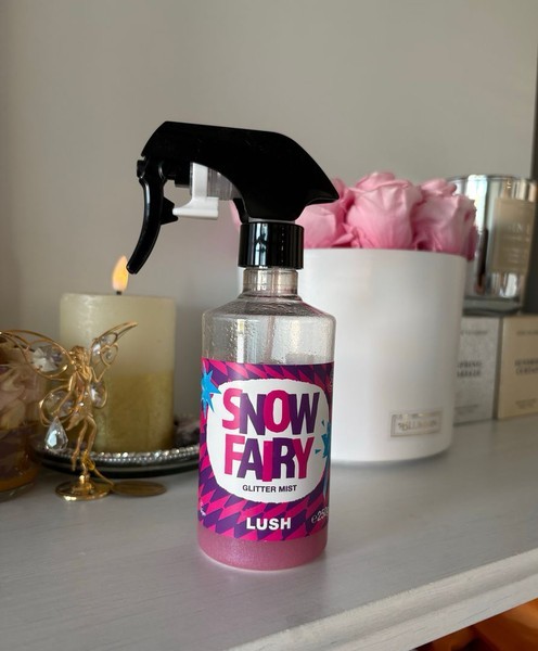 Lush Snow Fairy glitter mist