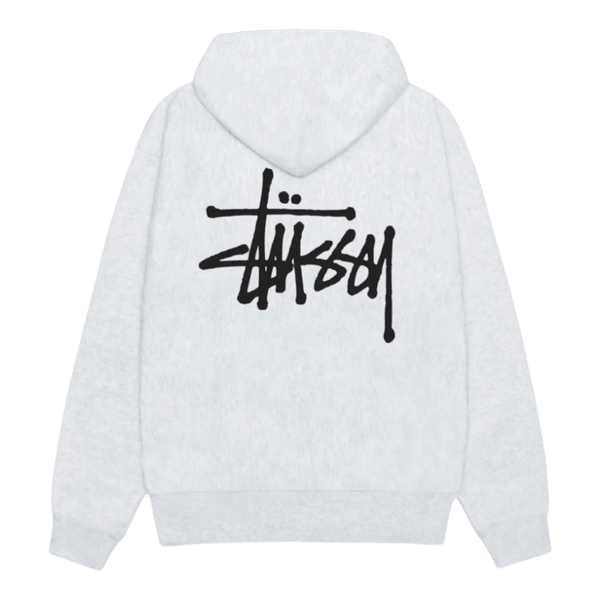 Stussy hoodie grå