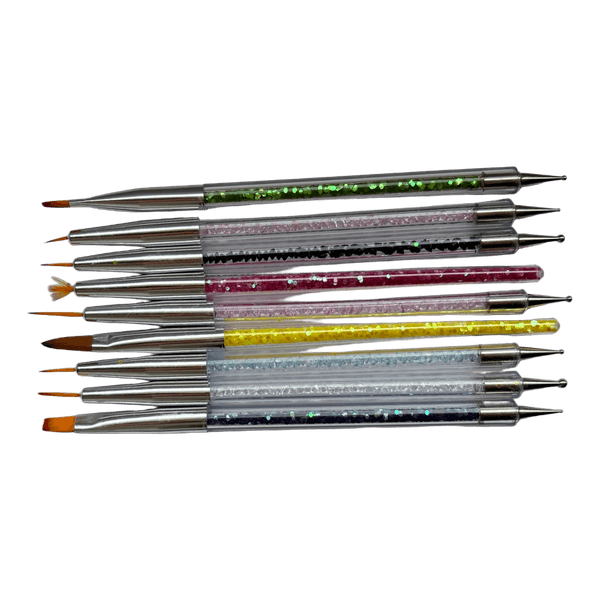 Nail art dotting tool set