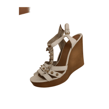 Leather heels