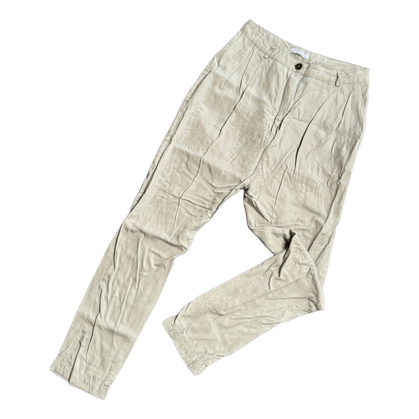 Beige trousers