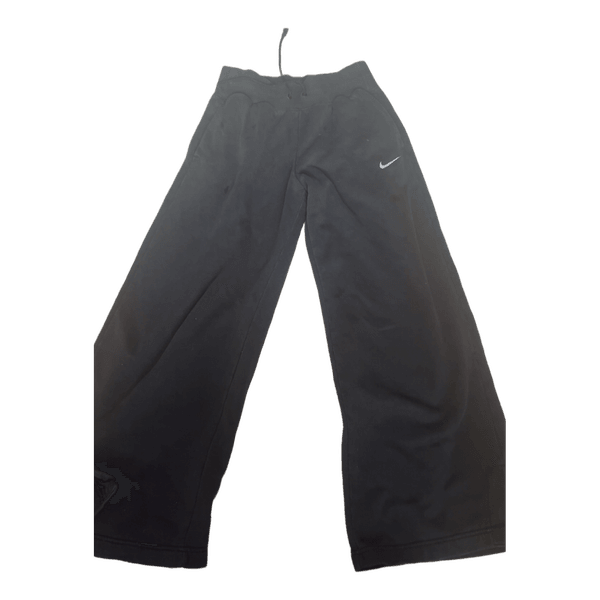 Black Nike wide leg joggers