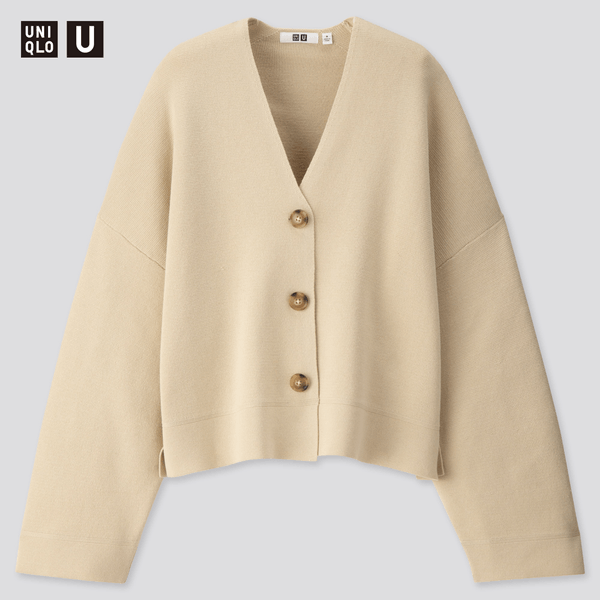Milano Ribbed V Neck Cardigan