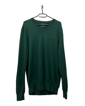 Polo Ralph Lauren green merino wool sweater