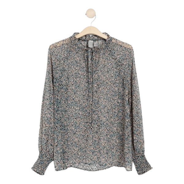 Lindex blommig blus