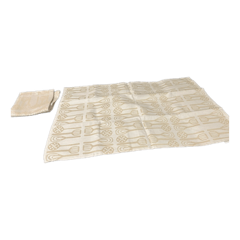Beige kitchen towels