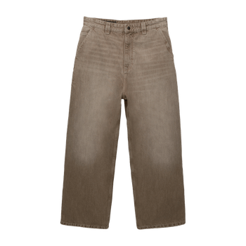 Brown Relaxed Fit Jeans