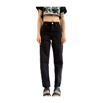 Black Kappahl barrel jeans