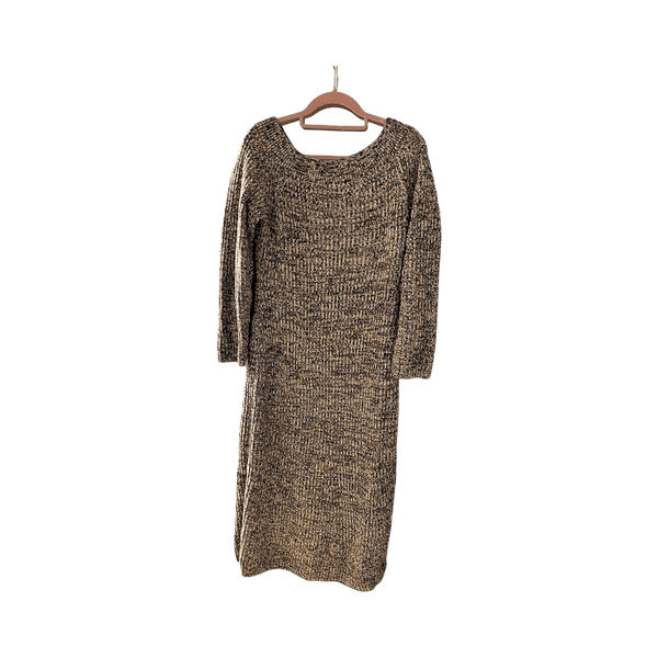 Beige neulemekko