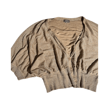 Vaalean beige neulejakku