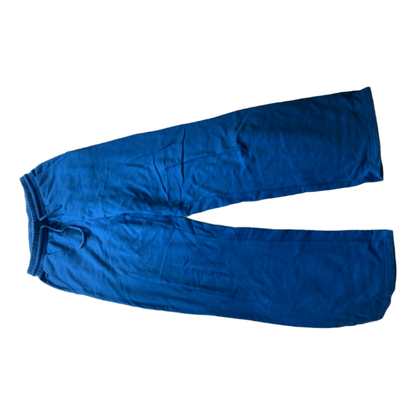 Blue sweatpants