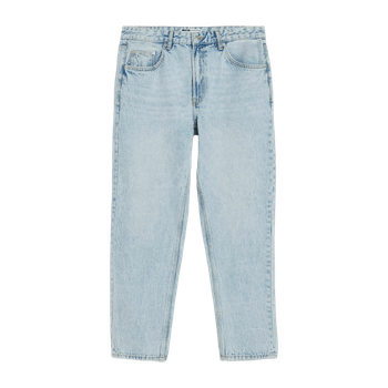 Light Blue Straight Leg Jeans
