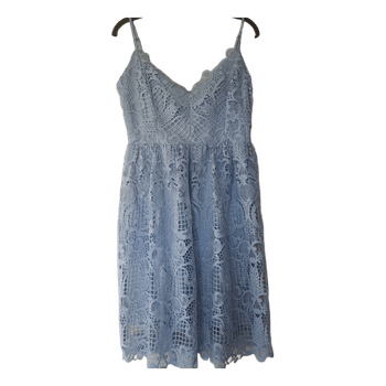 Light blue lace dress