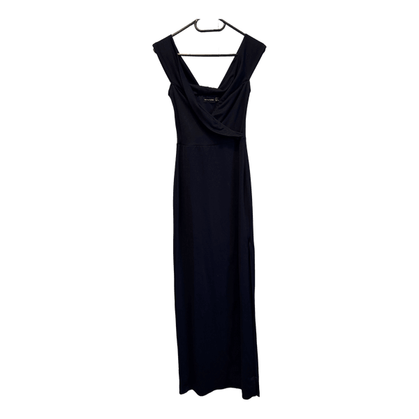Black maxi dress