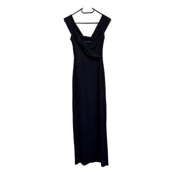 Black maxi dress