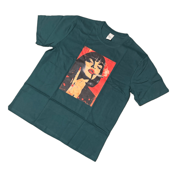 Grøn t shirt