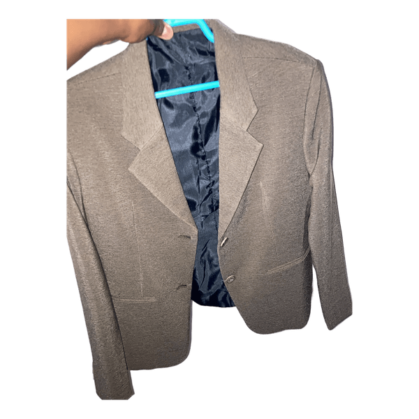 Brown blazer