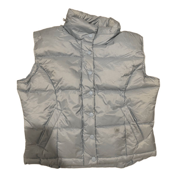 Light blue puffer vest