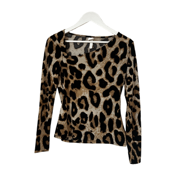 H&M Leopard Long Sleeve / Size S